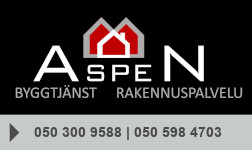 Aspen Rakennuspalvelu Oy logo